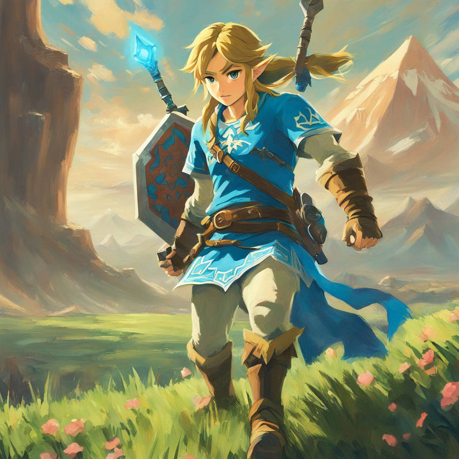 Painting Of Breath Of The Wild Link 02 By Mccloud316 On DeviantArt painting-of-breath-of-the-wild-link-02-by-mccloud316-on-deviantart