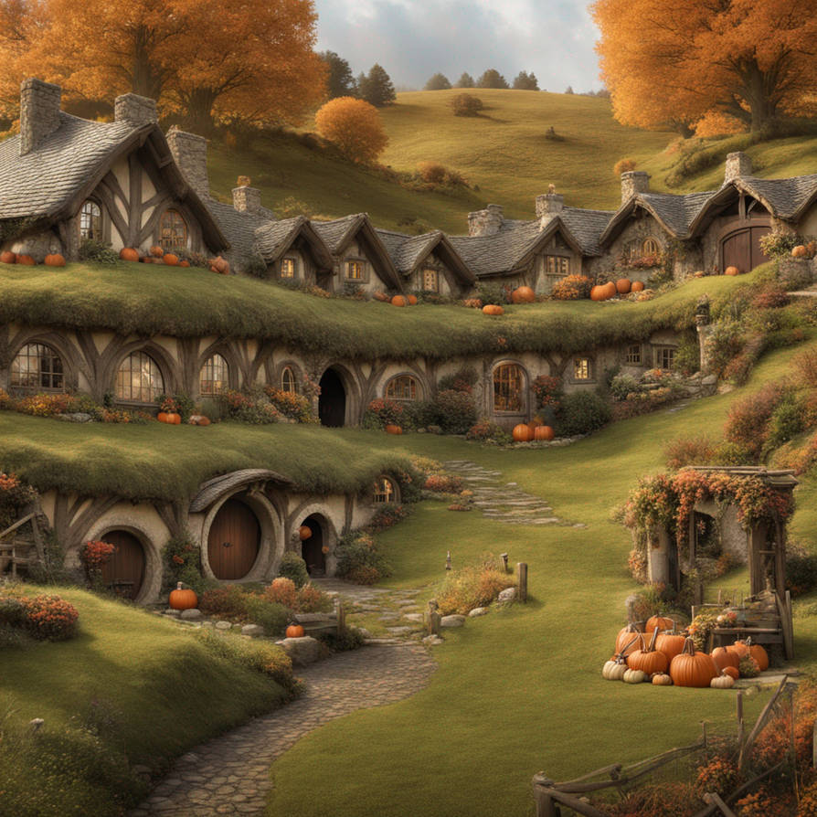 Fall Fanasty Fall fantasy in the shire 01 by mccloud316 on DeviantArt