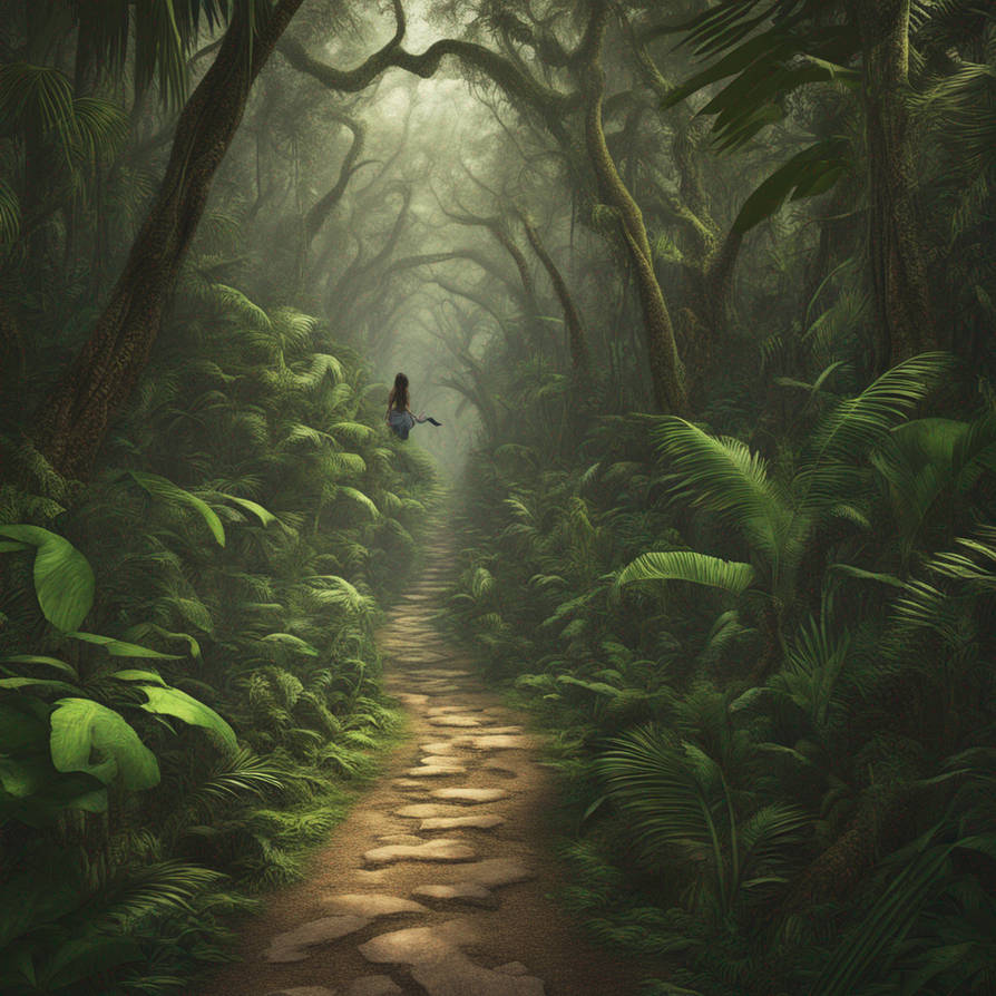 Jungle path 02 by mccloud316 on DeviantArt