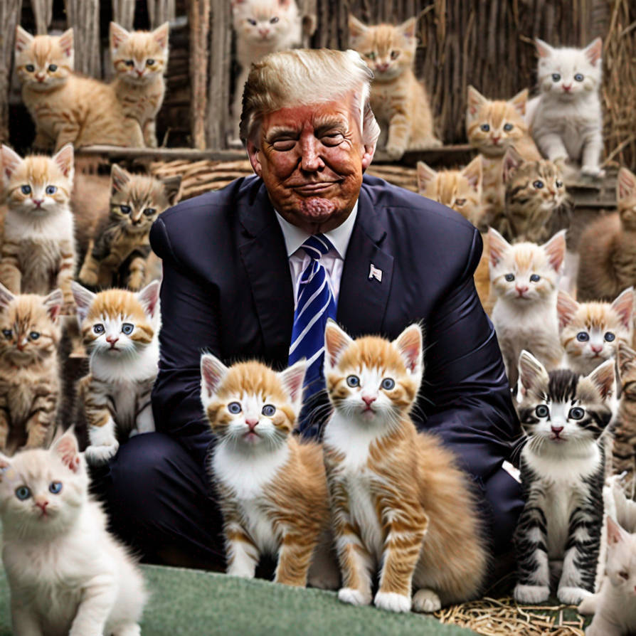 Trump has a ranch of kittens 02 by mccloud316 on DeviantArt