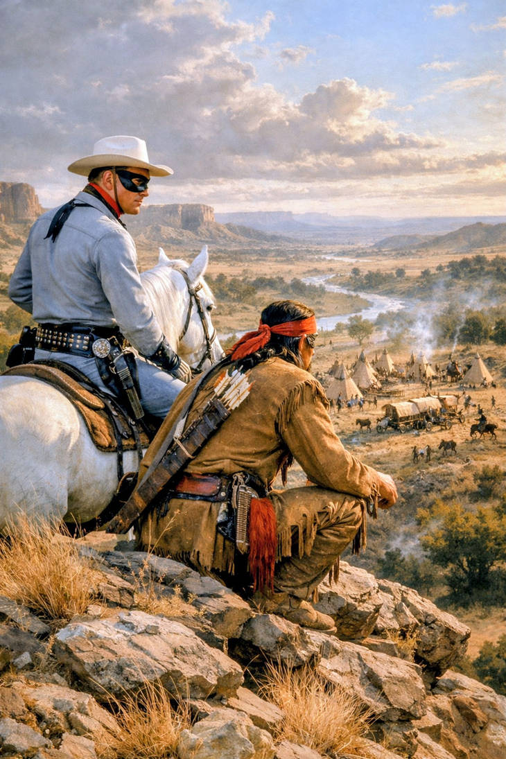 Lone ranger and tonto by mccloud316 on DeviantArt
