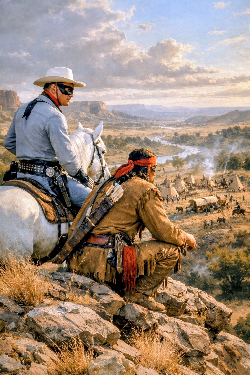 Lone ranger and tonto by mccloud316 on DeviantArt