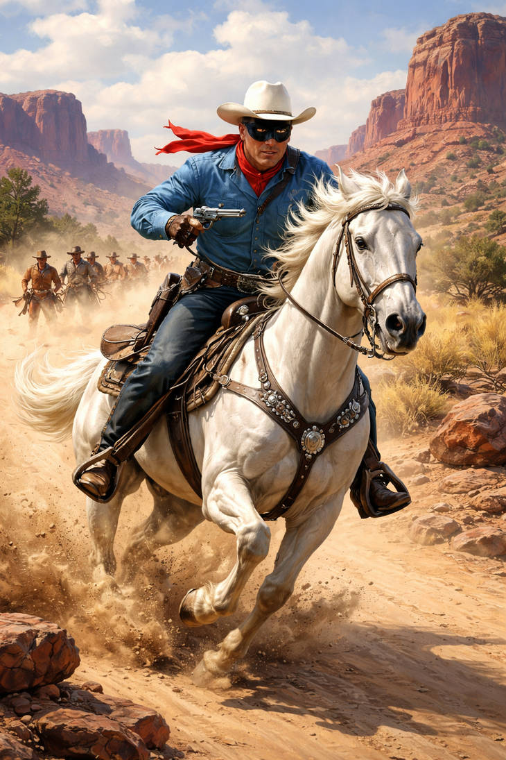 Riding Ranger Lone ranger rides by mccloud316 on DeviantArt