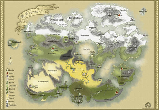 Info: Map of Elyria