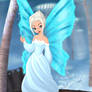 Elsa as a Fairy