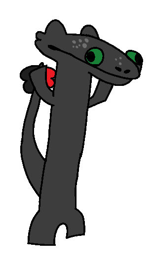 toothless dancing by RiverTheTherianArt on DeviantArt