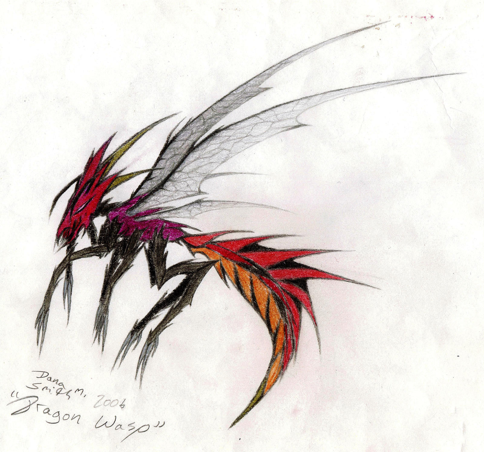 Dragon Wasp by CryoftheBeast on DeviantArt