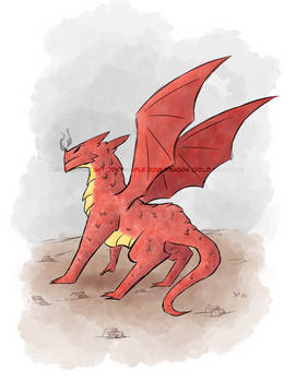 Red Smokey Dragon