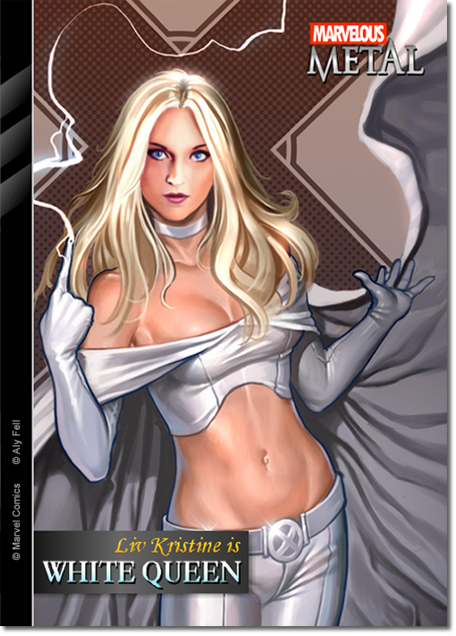 Liv Kristine, the White Queen