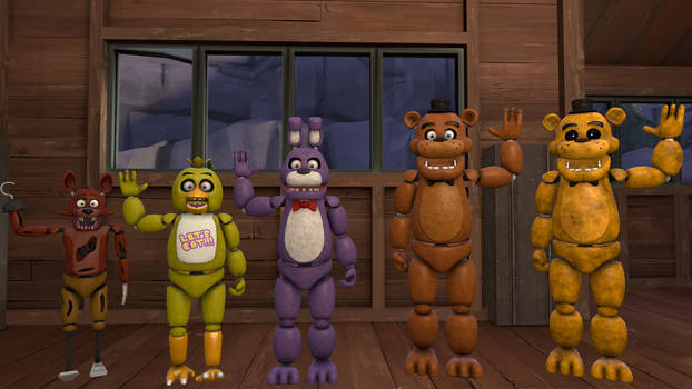 Five nights at freddy's 1 gang