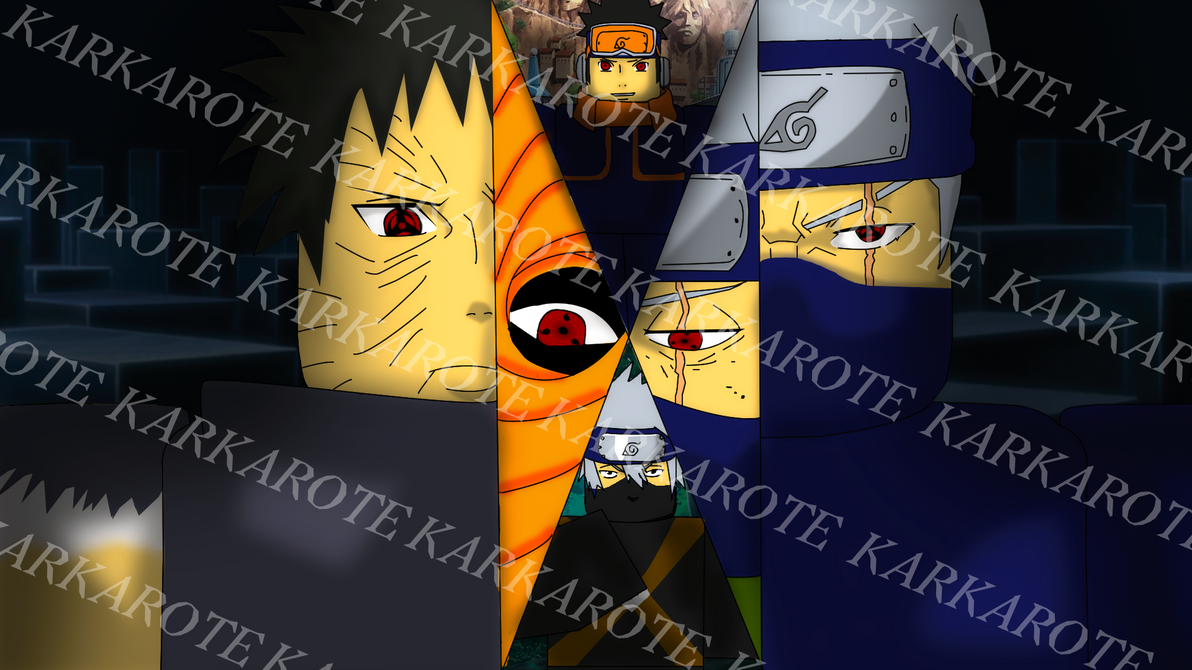 Obito Kakashi Gfx Roblox by karkarotee on DeviantArt