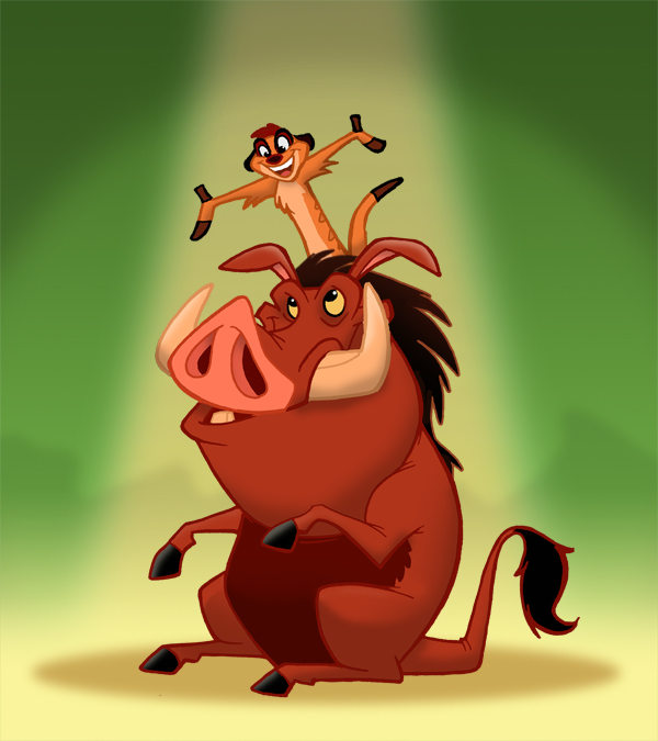 Pumbaa and Timon