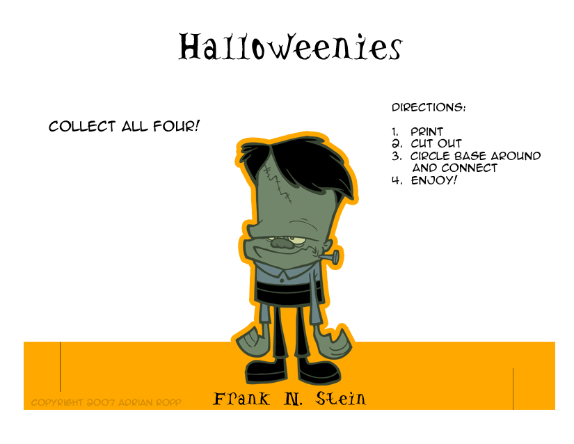 Halloweenies - Frank