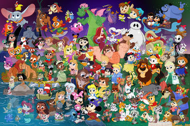 Every Disney Animated Movie - Plus Extras!