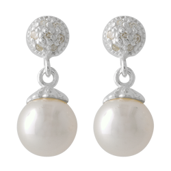 pearl ear ring stock png