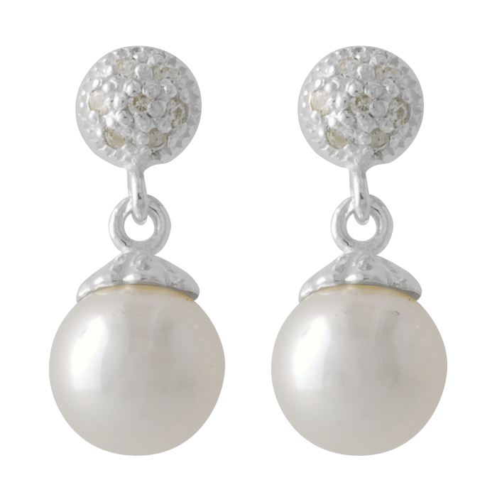 pearl ear ring stock png