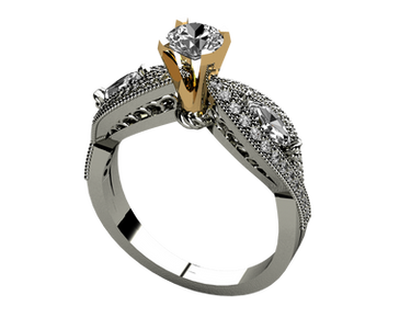 Diamond ring png stock