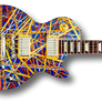 Les Paul electric guitar PNG