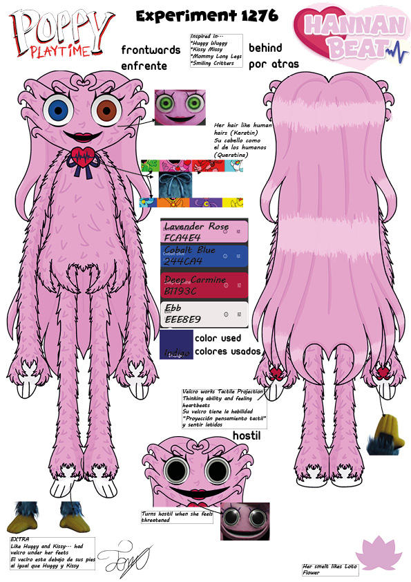 Hannan Beat concept art Poppy Playtime by JennyArt2 on DeviantArt