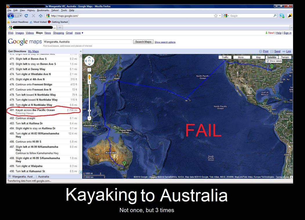 Google Maps Fail by xCailinMurre on DeviantArt