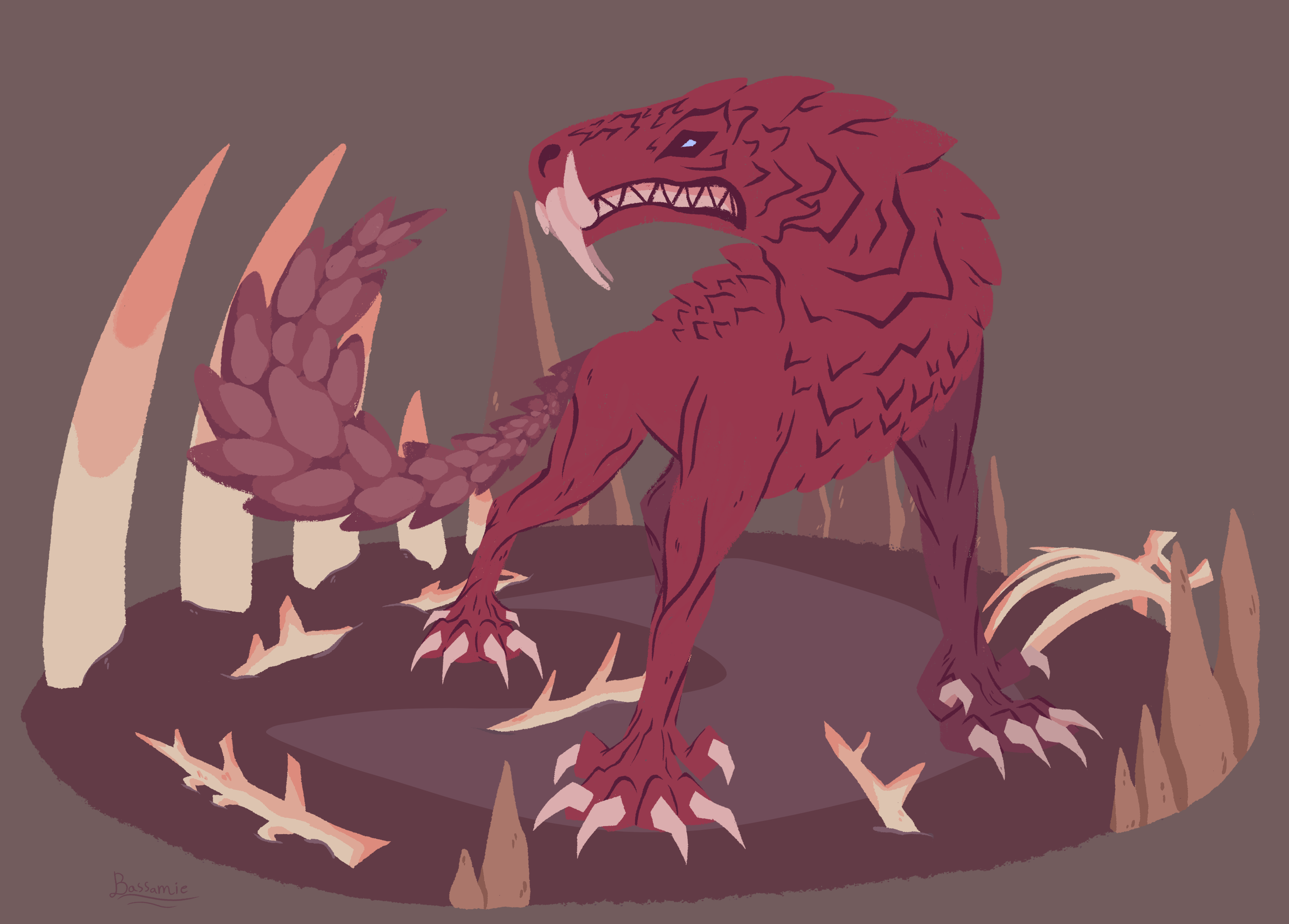 Odogaron Retsuko Odogaron by Bassamii on DeviantArt