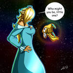 Rosalina and Jirachi Meet For The First Time! by Zecrus-chan