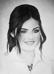 Lucy Hale KCA 2013 by DeadlyAngel-Drawings