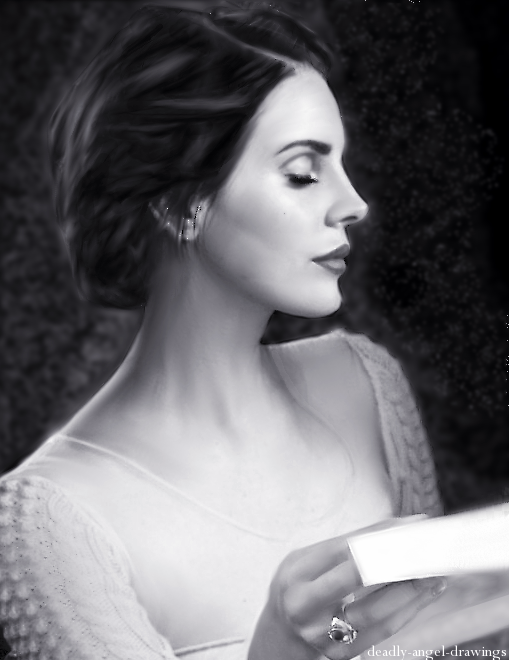 Beauty Queen - Lana Del Rey by DeadlyAngel-Drawings
