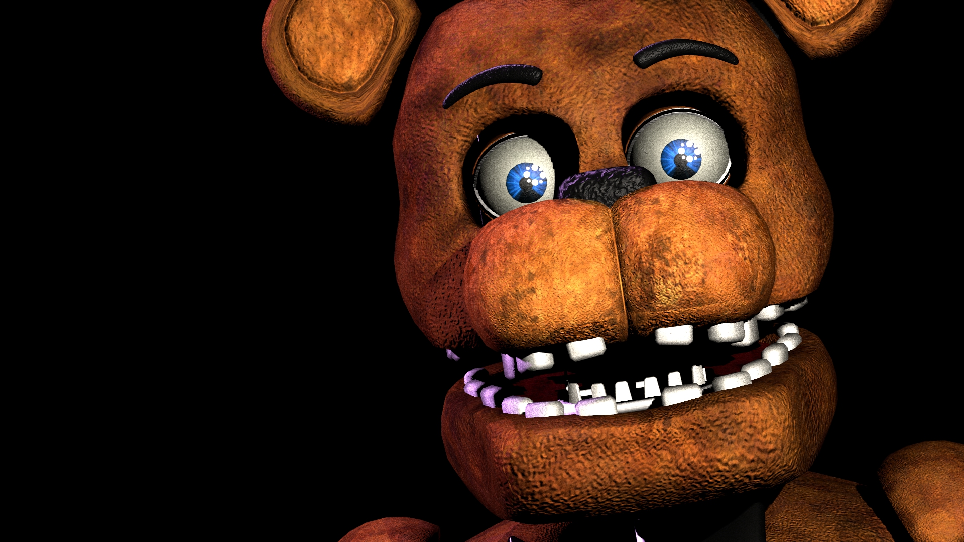 FNaF C4D  FNaF 1 Freddy Fazbear Jumpscare by BrussPictures on DeviantArt