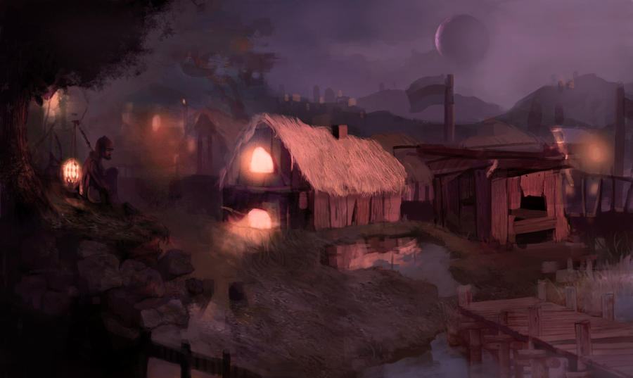 Farmvillage concept art