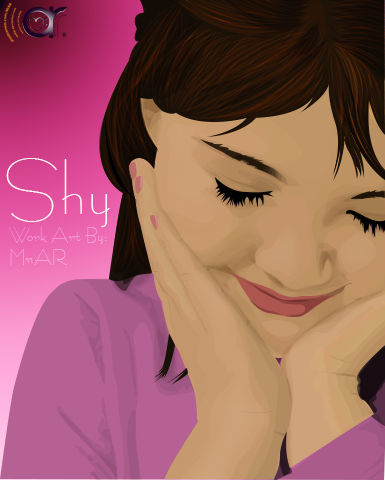 shy girl