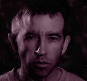 male portrait clone painting 01