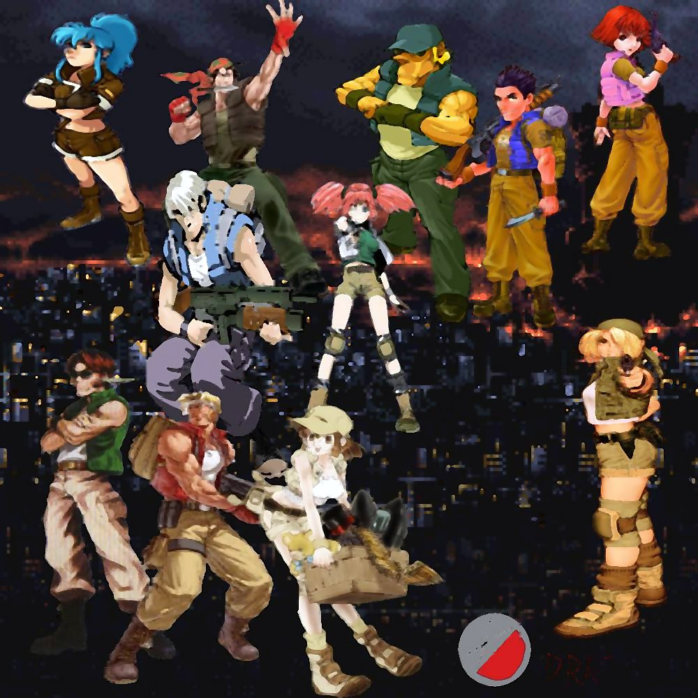 Metal Slug Characters' by DrkSpacey on DeviantArt Metal Slug Characters' by DrkSpacey on DeviantArt
