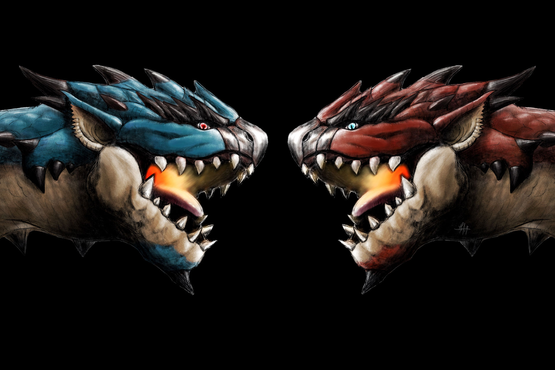Rathalos by MarcoH88 on DeviantArt
