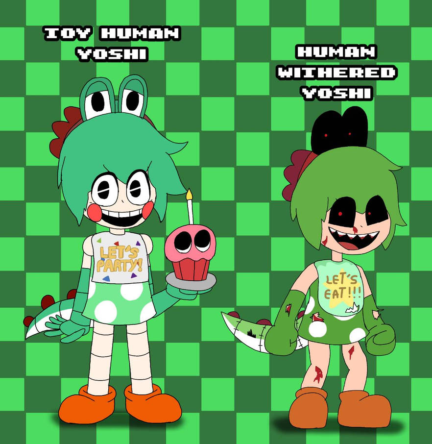 FNaS 2:human yoshis by supermelquiworld on DeviantArt