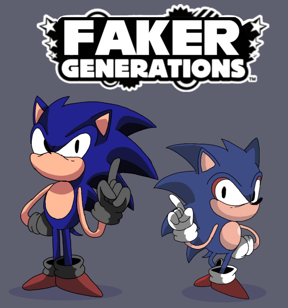 Faker generations fanart by supermelquiworld on DeviantArt
