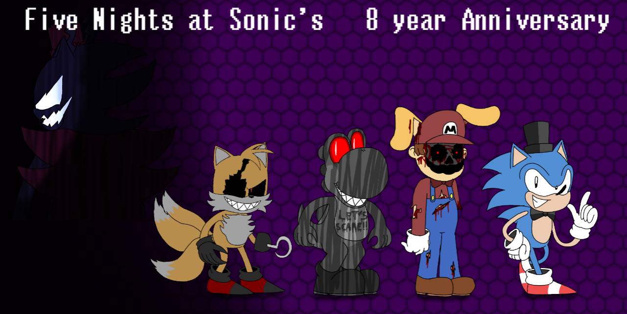 Happy 8 year Anniversary of FNaS by supermelquiworld on DeviantArt