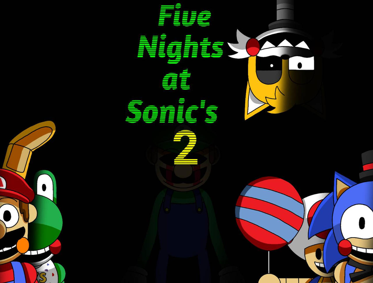 Fnas Intro FNaS 2 Menu Screen by supermelquiworld on DeviantArt