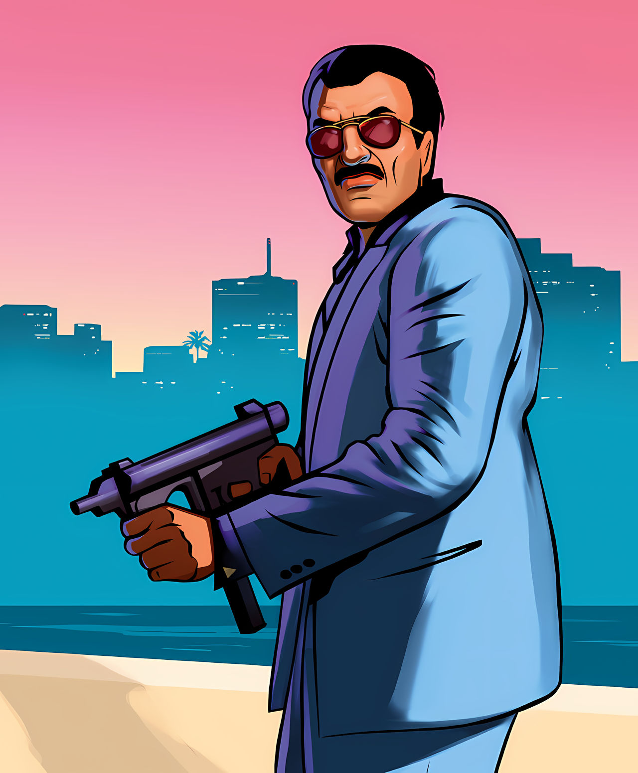 GTA Vice City Artwork 14 by sezaibey on DeviantArt