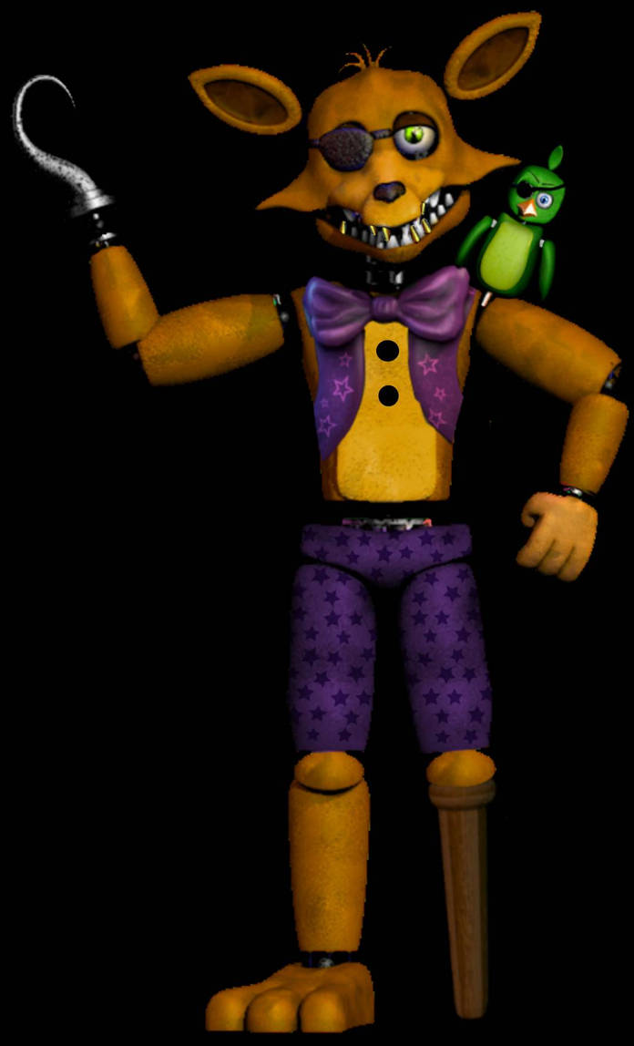 Stylized spring foxy by wildmantatertot on DeviantArt