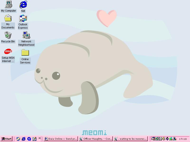 Seal Desktop+ pink task bar :3 by s-p-i-d-e-r on DeviantArt