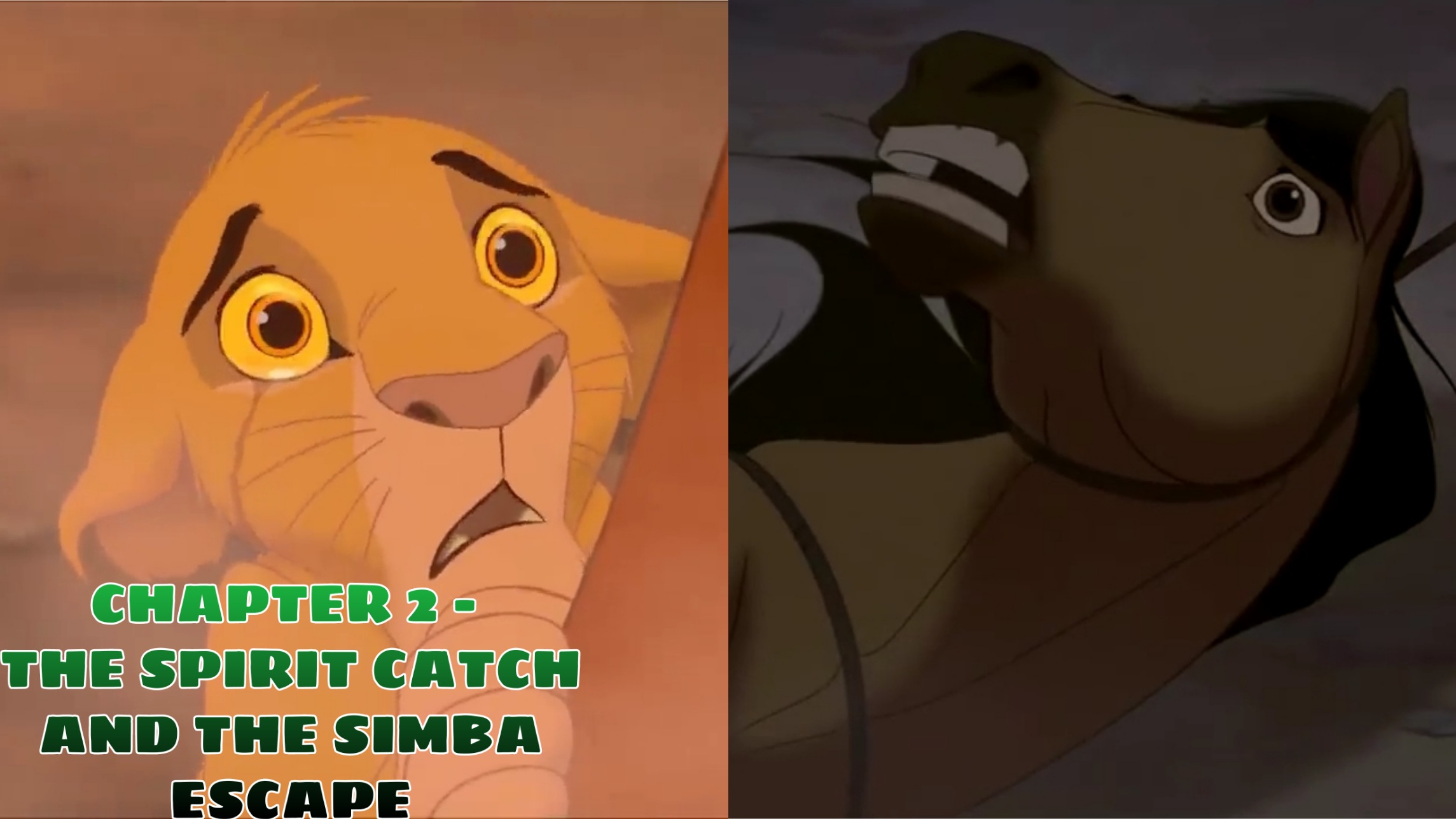 CHAPTER 2 - THE SPIRIT CATCH AND THE SIMBA ESCAPE by Vegeth2002 on ...