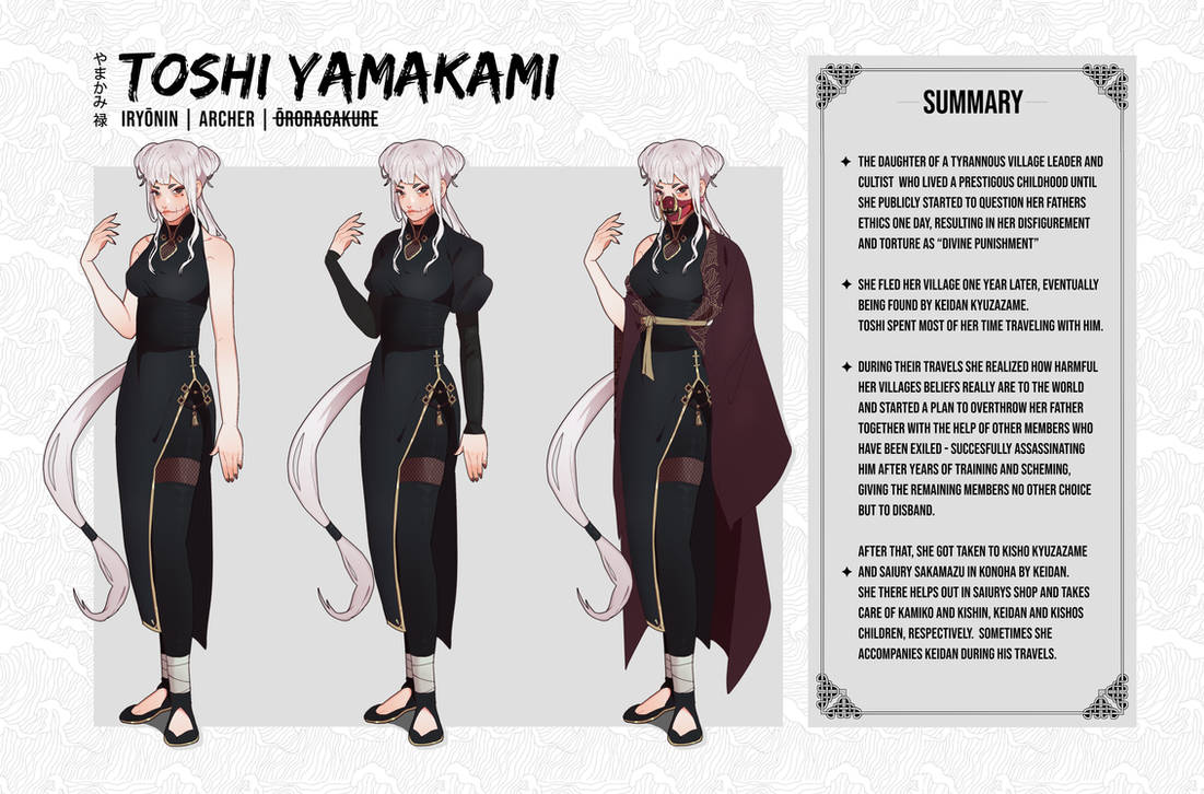 [Naruto OC] Toshi Yamakami by Xravas on DeviantArt