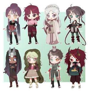 ADOPTABLES [CLOSED]