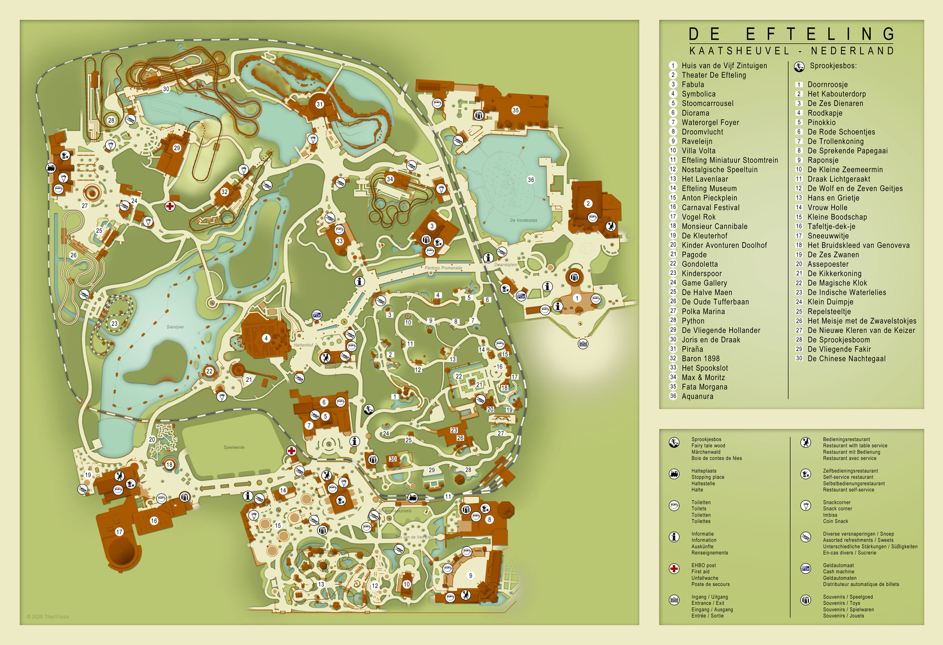 Efteling Map 2020 By TheoVision On DeviantArt
