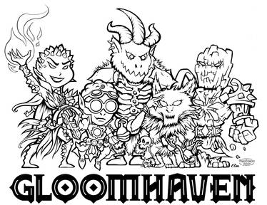 Explore The Best Gloomhaven Art DeviantArt