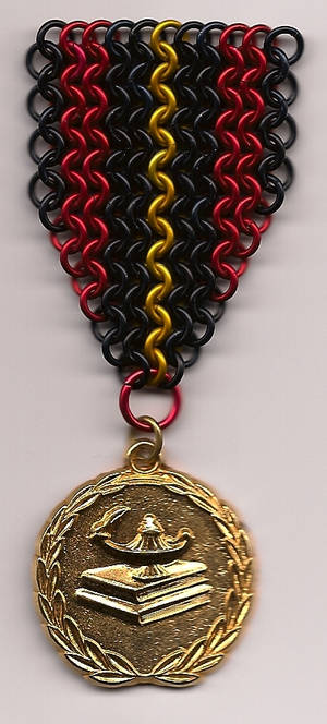 Chainmaille Medal 1 - Scan