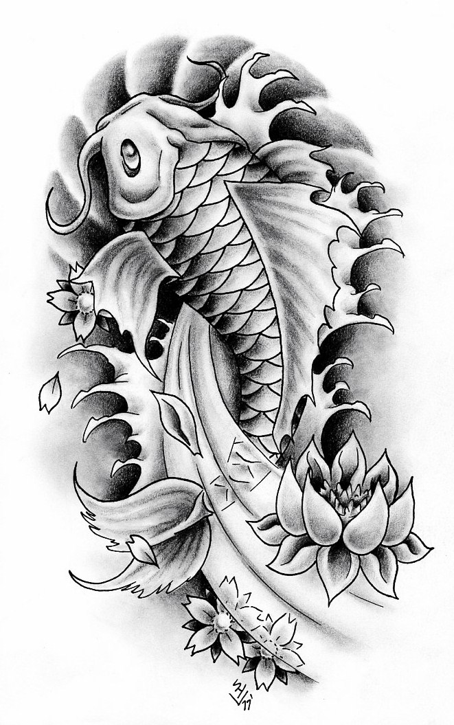 Koi fish 2 by Hamdoggz on DeviantArt