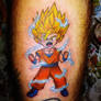 Goku Chibi Tattoo