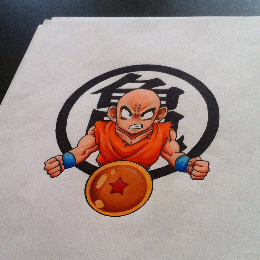 Krillin Tattoo Design by Hamdoggz on DeviantArt